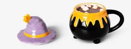 Mug as cauldron with witch hat - 400 ml