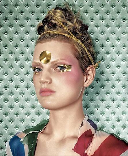 Pat McGrath’s Gold Makeup Moments at Dior, Prada, and More