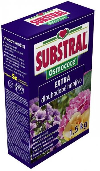 Substral Osmocote Hnojivo na rostliny 1,5 kg; 37,5 m2