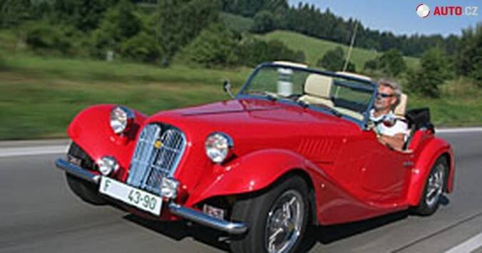 Český Gordon Roadster 3,0 V6 (166 kW) má homologaci