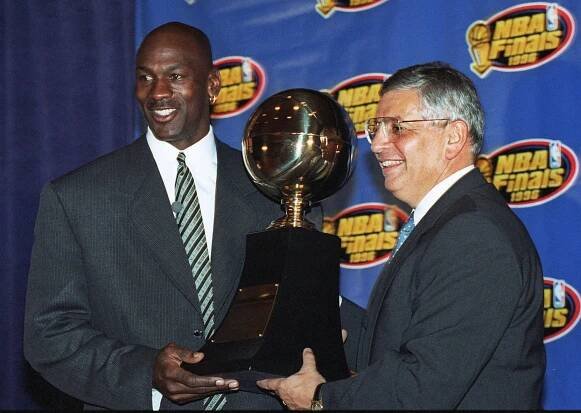 David Stern, Michael Jordan