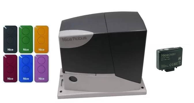 Robus600Kit Eco - sada pohonu Nice pro posuvnou bránu do 600 kg