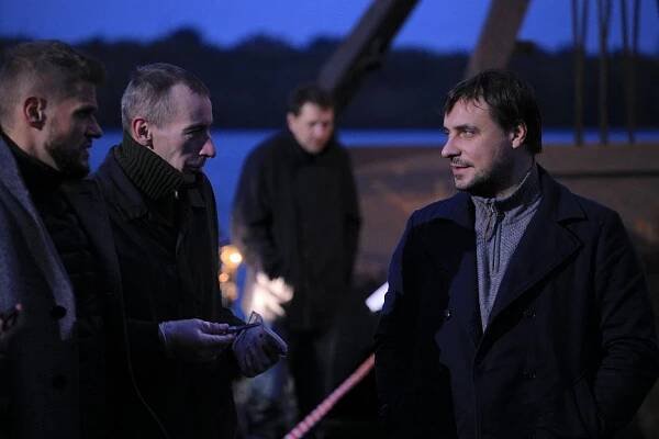 Vladimir Jaglyč, Konstantin Murzenko, Jevgenij Cyganov - Médium - Z natáčení