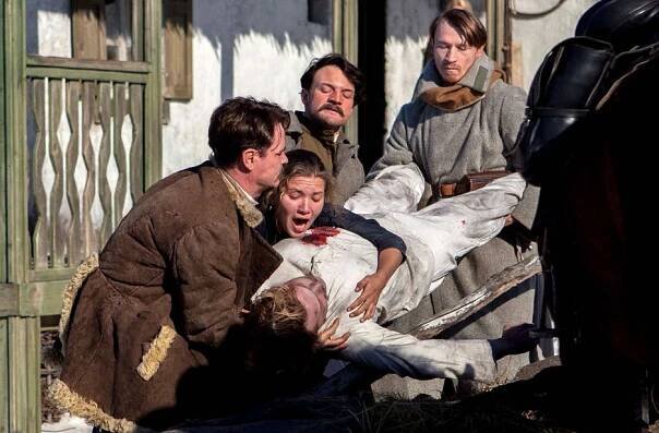 Tichij Don - Z filmu - Anastasija Veděnskaja, Jevgenij Tkačuk