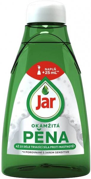 Jar okamžitá pěna na mytí nádobí náhradní náplň 375 ml