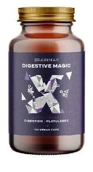 BrainMax Digestive Magic Podpora trávení 100 rostlinných kapslí