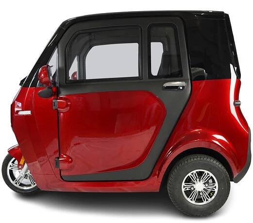 Eroute e-Auto 25 elektrická tříkolka červená