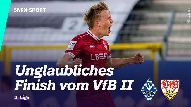Highlights: Waldhof Mannheim - VfB Stuttgart II 0:1