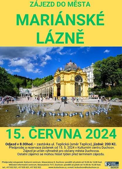 Kulturní kalendář Červen 2024