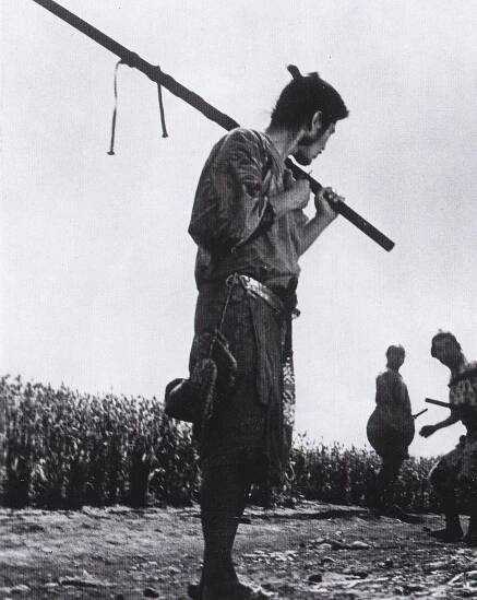 Toshirô Mifune in Sedm samurajů (1954)