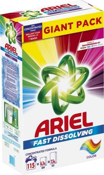 Ariel Fast Dissolving Color