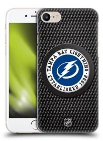Zadní obal pro mobil Apple Iphone 7/8/SE2020 - HEAD CASE - NHL - Tampa Bay Lightning - Puk