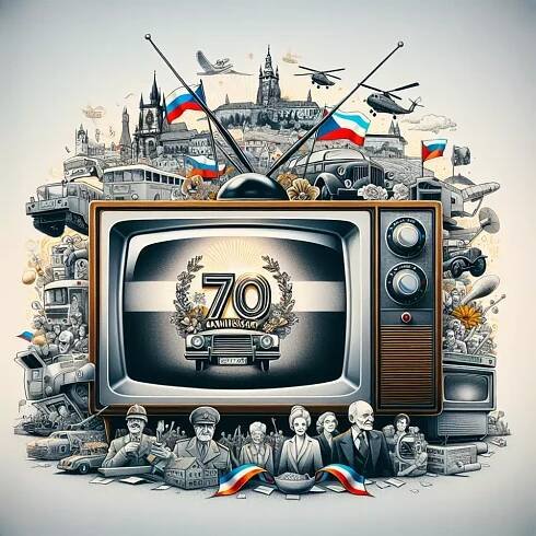 česká televize 70 let
