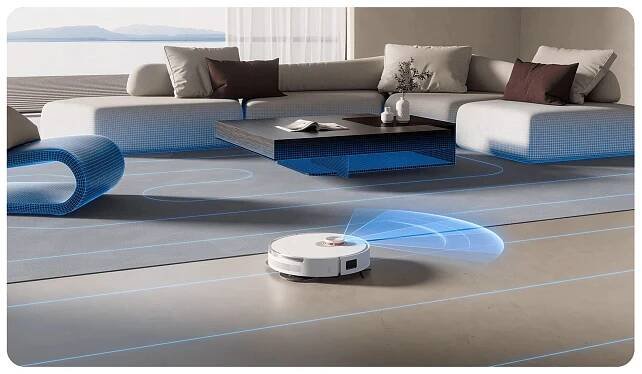 Chytré vyhýbání překážkám Xiaomi Robot Vacuum S20 Plus