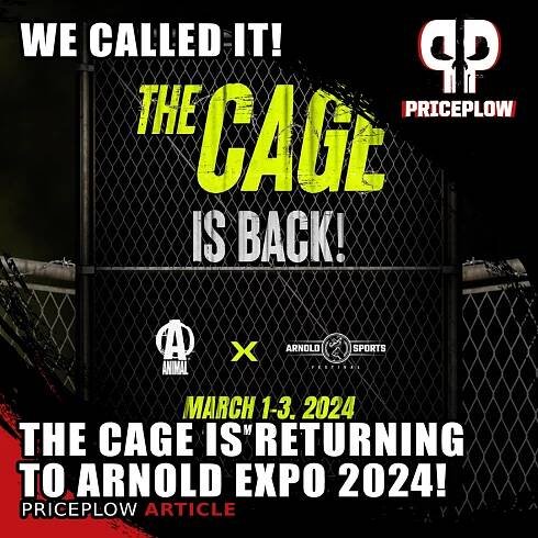 The Animal CAGE is Returning to the Arnold Expo in 2024!