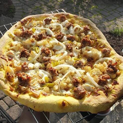 Turmeric Fennel Sourdough Bread and Pizza - Breadtopia