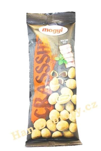 Arašídy pražené v těstíčku s příchutí slaniny Mogyi 60g