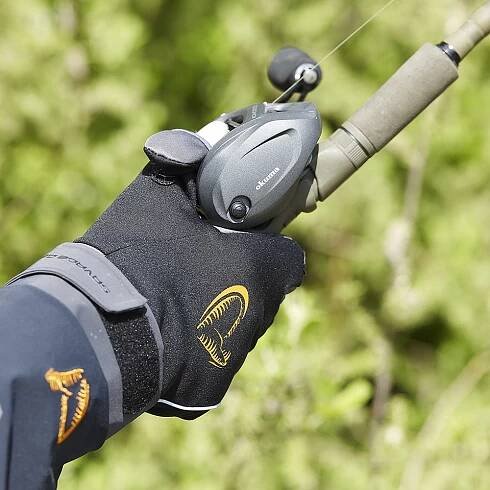Rukavice Savage Gear Softshell Winter Glove Black