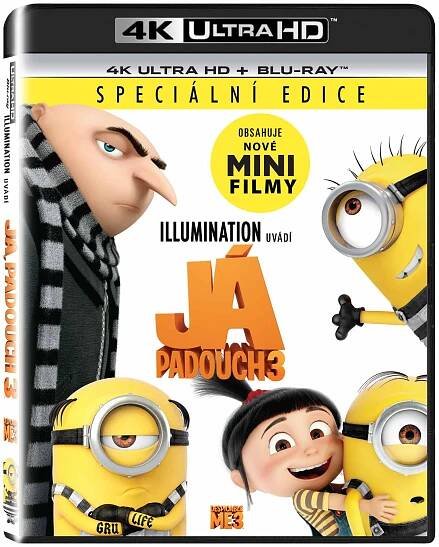 Já, padouch 3 (2 disky) - Blu-ray + 4
