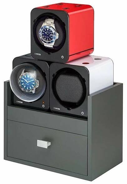 Beco Boxy Watch Winder in Black - The Classic Watch Buyers Club Ltd