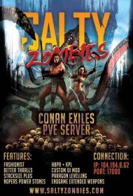 Conan Exiles PVE Server Poster