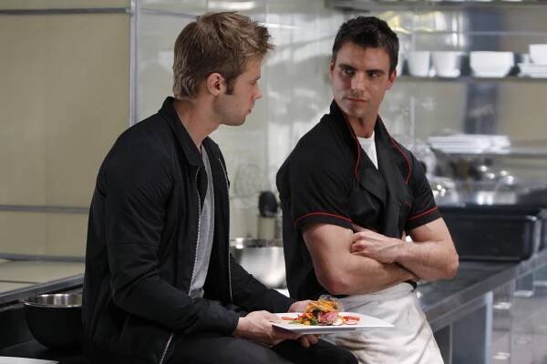 Melrose Place - Pilot - Z filmu - Shaun Sipos, Colin Egglesfield