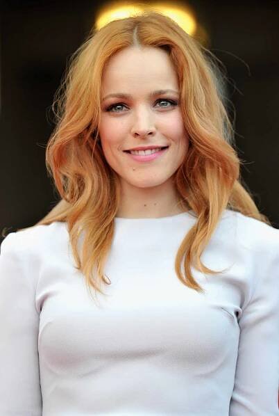 rachel mcadams strawberry blonde