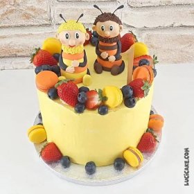 dětský dort včelí medvídci