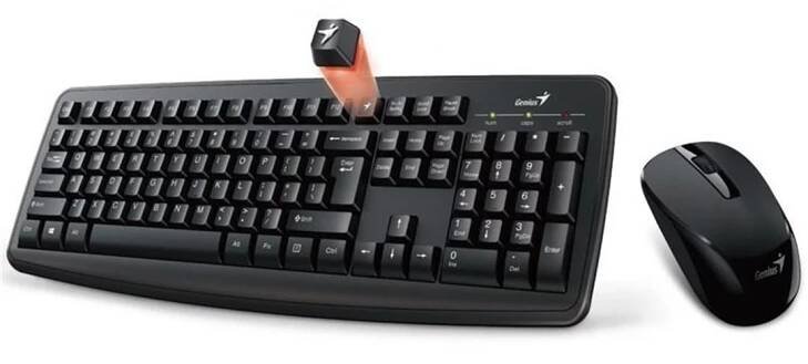 Klávesnice + myš bezdrátová Genius Smart