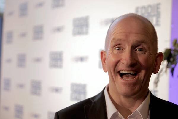 Eddie Edwards at the invitational premiere of 'Eddie the Eagle' at Tennispalatsi in Helsinki, Finland on March 30 2016. Picture: Tony Öhberg for Finland Today