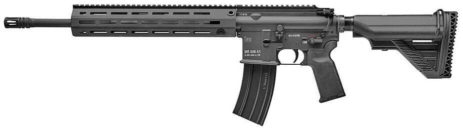 Heckler and Koch MR556-A1, 16.5", 10-Round, Black