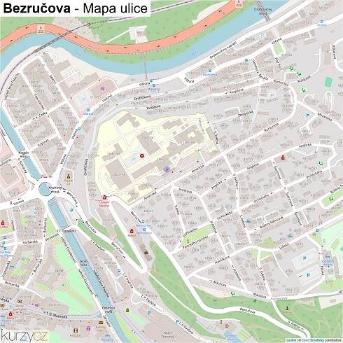 Bezručova - mapy | Kurzy.cz