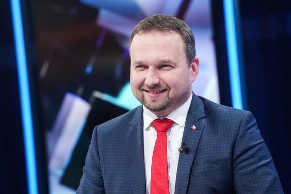 Předseda KDU-ČSL Marian Jurečka v Partii