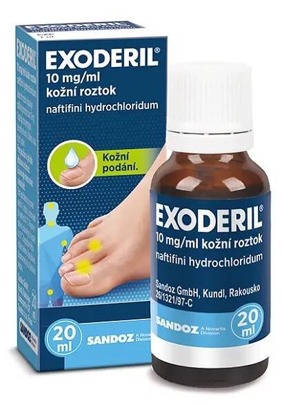 Exoderil kožní roztok 20 ml