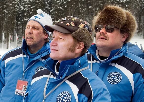 Vše pro vlast - Z filmu - Martti Suosalo, Janne Reinikainen, Hannu-Pekka Björkman