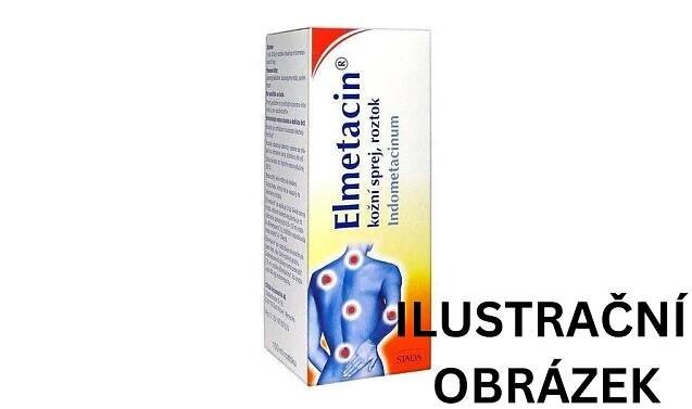 ELMETACIN 8MG/ML kožní podání sprej, roztok 1X100ML