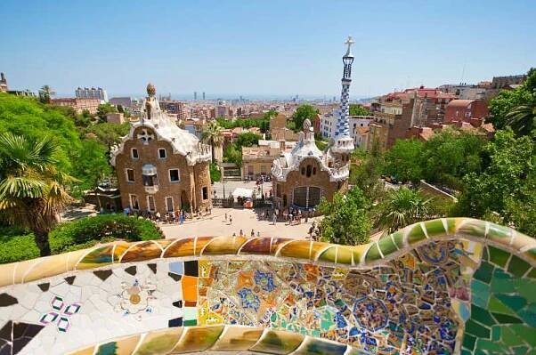 Park Güell in Barcelona—Barcelona itinerary