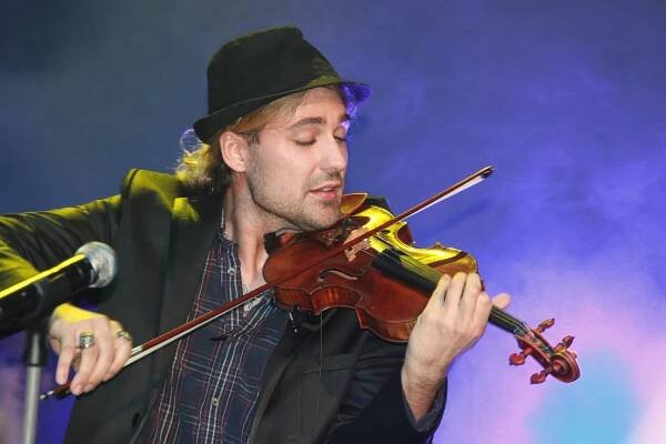 Houslista David Garrett vystoupí na jedinečném koncertu s Moravskou filharmonií ve Slavkově
