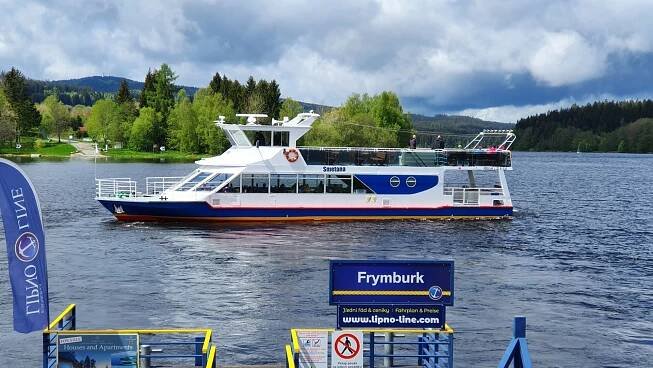 Vyhlídkové plavby parníkem | Zážitky | Lipno.info - zážitky a ubytování pro rodiny s dětmi