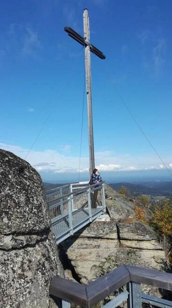 Photos - vyhlídka z vrcholu Nebelstein - 10.10.2020