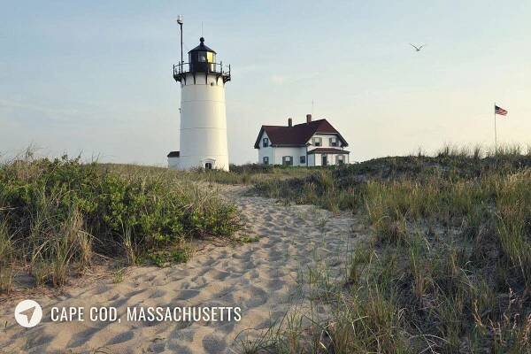 USA Best Family Vacation Spots on the East Coast  - Cape Cod, Massachusetts
