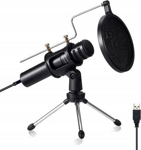 Mikrofon Tensphy USB PC Detekce hlasu 360°