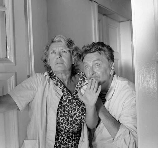 Hříšní lidé města pražského - Turecké náušnice - Z filmu - Jiřina Steimarová, Robert Vrchota