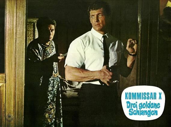 Kommissar X - Drei goldene Schlangen - Fotosky - Brad Harris