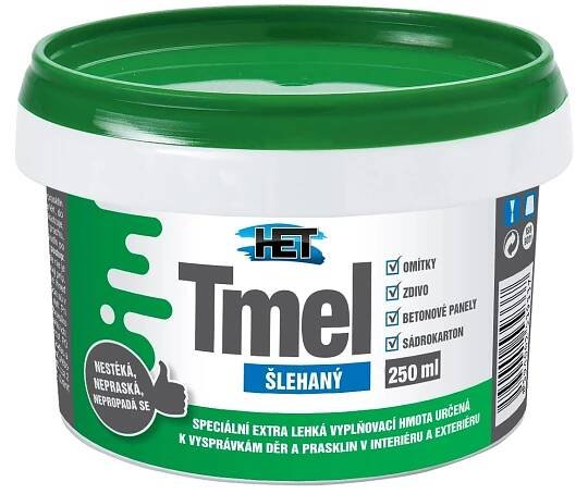 Het Šlehaný lehčený tmel 250 ml nakoupit u OBI