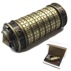 Cryptex Leonardo da Vinci kovový