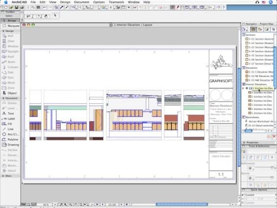 ArchiCAD-interior-elevation