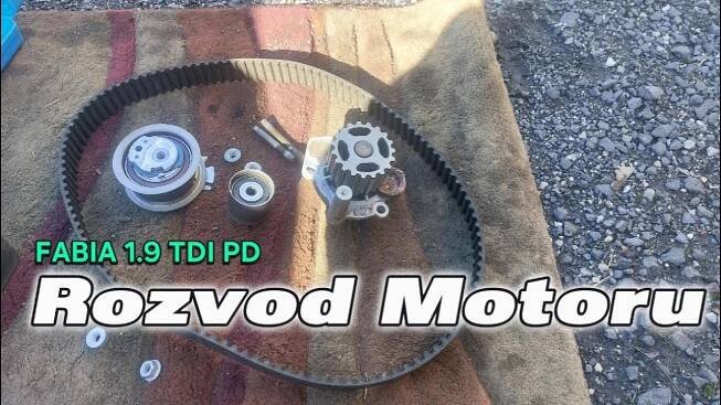 Fabia 1,9 tdi Výměna rozvodu motoru