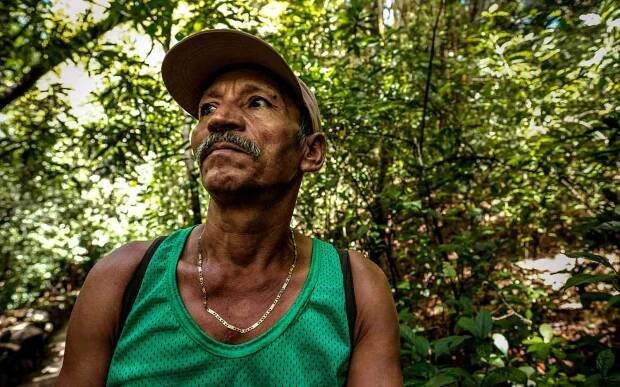 El Salvador, Cinquera Forest Guide, Rafael Hernandez