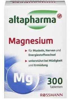 altapharma Tablety s hořčíkem, doplněk stravy 300 ks